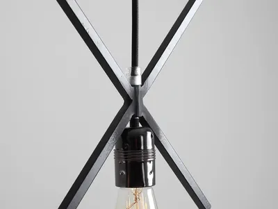 Lampa wisząca XLAMP - czarny