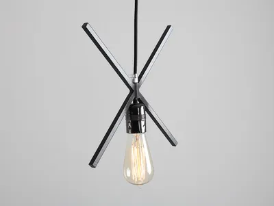 Lampa wisząca XLAMP - czarny
