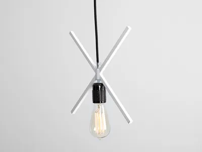 Lampa wisząca XLAMP - biały