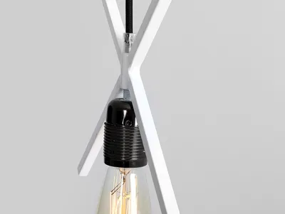 Lampa wisząca XLAMP - biały