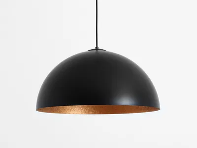 Lampa wisząca LORD 50 - miedziano-czarny