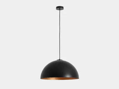 Lampa wisząca LORD 50 - miedziano-czarny