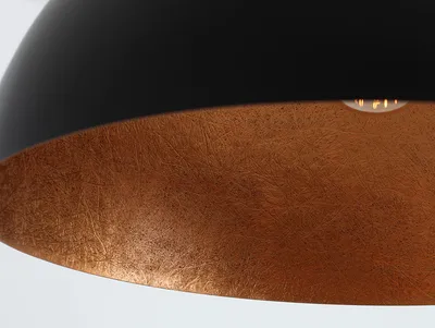 Lampa wisząca LORD 50 - miedziano-czarny