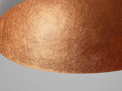 Lampa wisząca LORD 70 - miedziano-biały