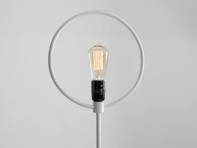 Lampa BULLET TABLE - biały