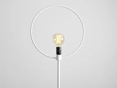 Lampa podłogowa BULLET FLOOR - biały