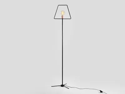 Lampa podłogowa FIRKANT FLOOR - czarny