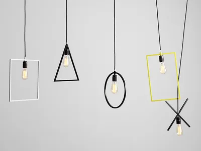 Lampa wisząca QUADO - czarny