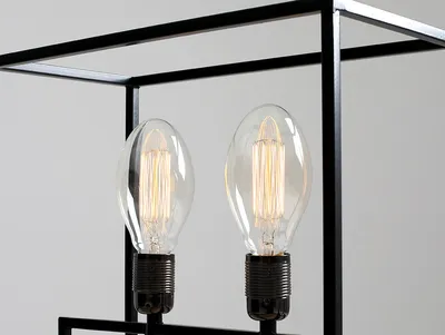 Lampa stołowa METRIC TABLE - czarny