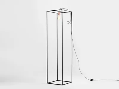 Lampa podłogowa METRIC FLOOR S - czarny