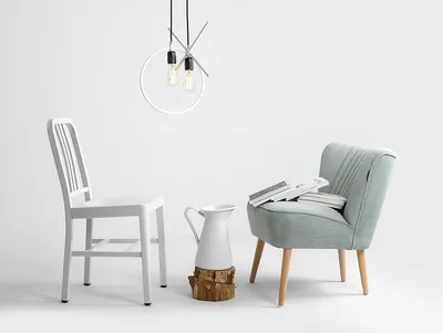 Lampa wisząca VETO - biały