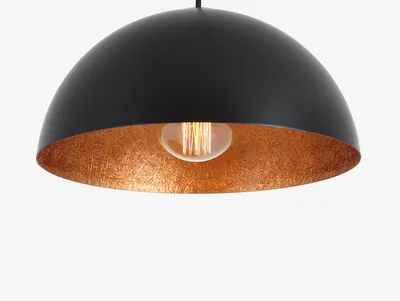 Lampa wisząca LORD 35 - miedziano-czarny