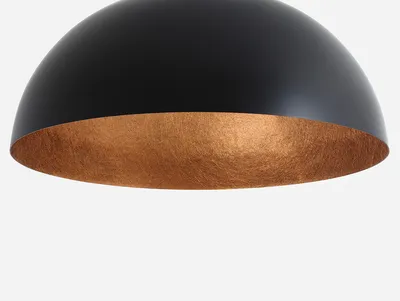 Lampa wisząca LORD 90 - miedziano-czarny