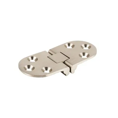 Zawias stołu rozkładanego Siso - efekt stali nierdz. / 30x72x2 mm
