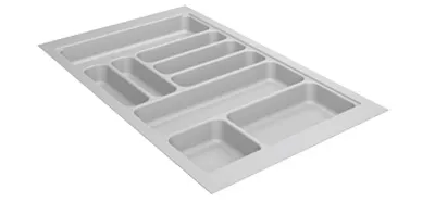 Wkład na sztućce ORGATRAY 440 - srebrny / 451-500 x 441-520 mm