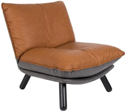 Fotel LAZY SACK - brązowy