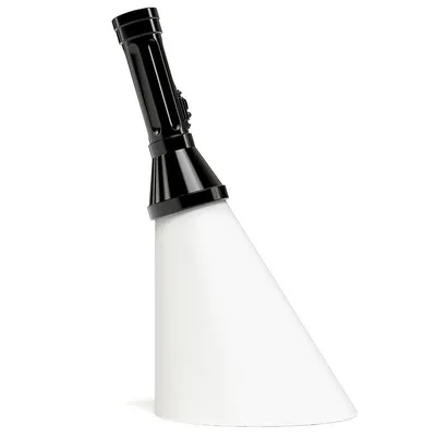 Bezprzewodowa lampa stołowa FLASH - czarny