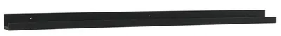 Półka na zdjęcia 120 cm - czarna