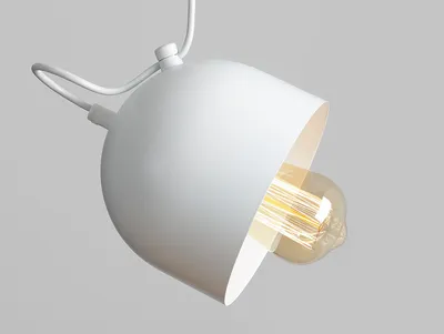 Lampa wisząca POPO 1 - biały