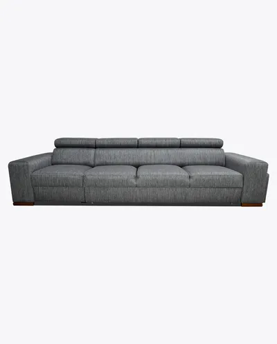 Sofa rozkładana LOFT 41 z pufami