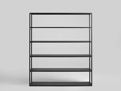 Regał HYLLER METAL 150x180 - czarny