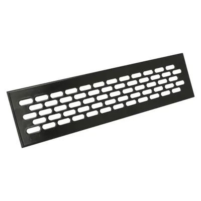 Kratka wentylacyjna 60 L-245mm aluminium C-35 czarny anodowany mat