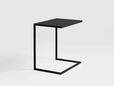 Stolik LUPE METAL 60 - czarny