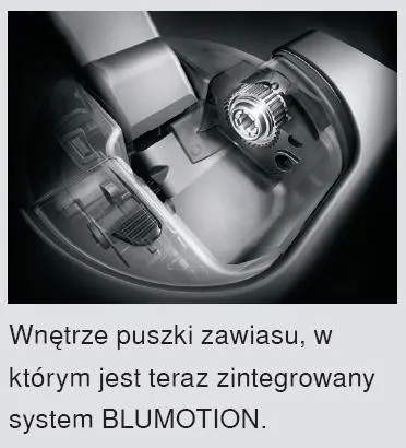 Zawias z hamulcem CLIP Top BLUMOTION - nikiel / 155° / ze sprężyną / drzwi nakładane / puszka: na wkręty / zerowy uskok i uciosy