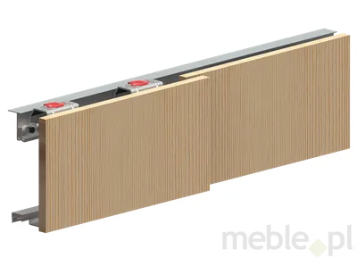 Zestaw SARA do 2 drzwi przesuwnych / dł. 200 cm / 45 kg
