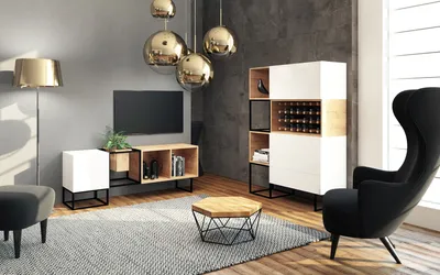 Szafka RTV - BOX STEEL