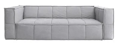 Sofa CUBE 4-osobowa - jasnoszary