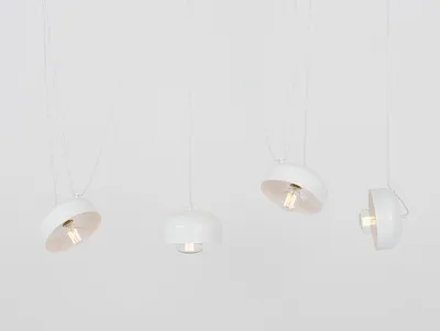 Lampa wisząca POPO FLAT 4 - biały