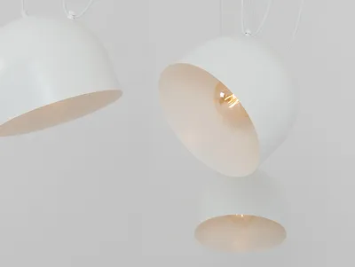 Lampa wisząca POPO L 4 - biały