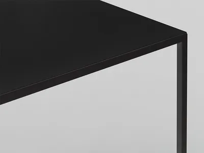 Stół kawowy TENSIO METAL 100x60 - czarny