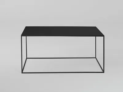 Stół kawowy TENSIO METAL 100x60 - czarny