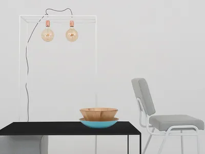 Stół kawowy TENSIO METAL 100x60 - czarny