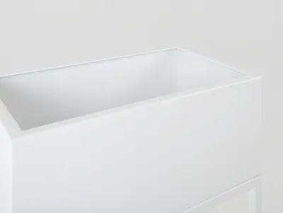 Donica FIORINA 50x30x60 - biały