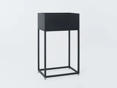 Donica FIORINA 50x30x80 - czarny