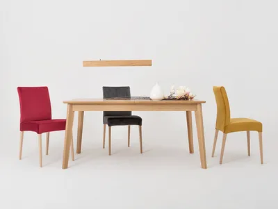 Stół rozkładany WOODYOU 160x90 - dąb lity