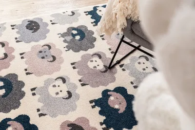 Dywan SHEEP - krem