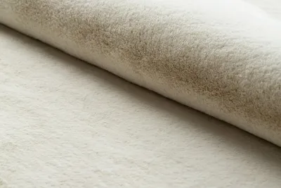 Dywan okrągły FLUFF CREAMY - beż