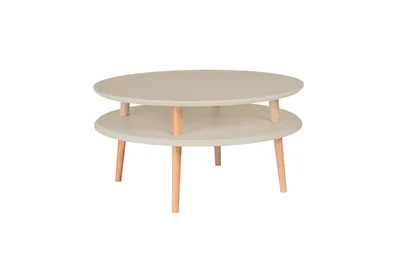 Stolik kawowy UFO 70x35/45 cm - kawowy