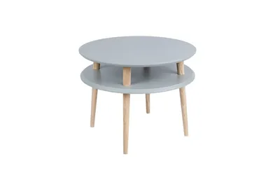 Stolik kawowy UFO 57x45 cm - ciemnoszary