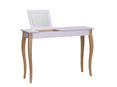 Toaletka LILLO z lusterkiem 105x35 cm - różowy
