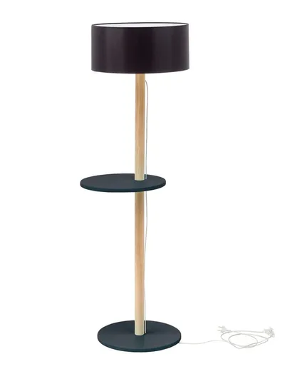 Lampa podłogowa UFO 45x150 cm - grafitowy/czarny