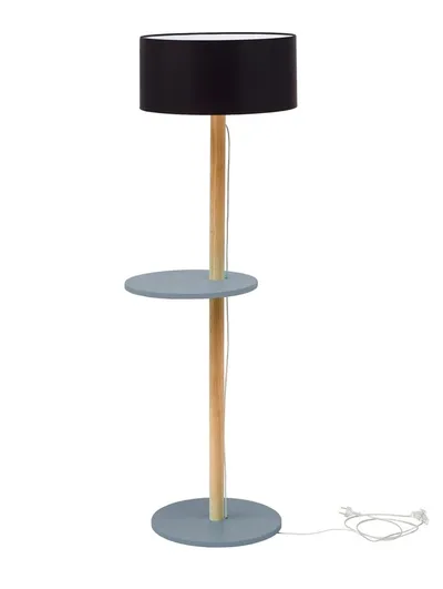 Lampa podłogowa UFO 45x150 cm - ciemnoszary/czarny