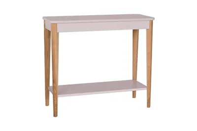 Konsola ASHME 85x35 cm - różowy