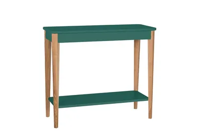 Konsola ASHME 85x35 cm - zielony butelkowy