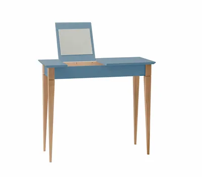 Toaletka MIMO z lusterkiem 85x35 cm - niebieski