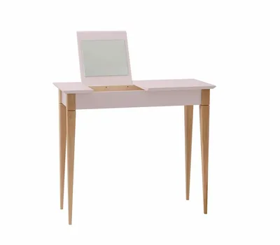 Toaletka MIMO z lusterkiem 105x35 cm - różowy